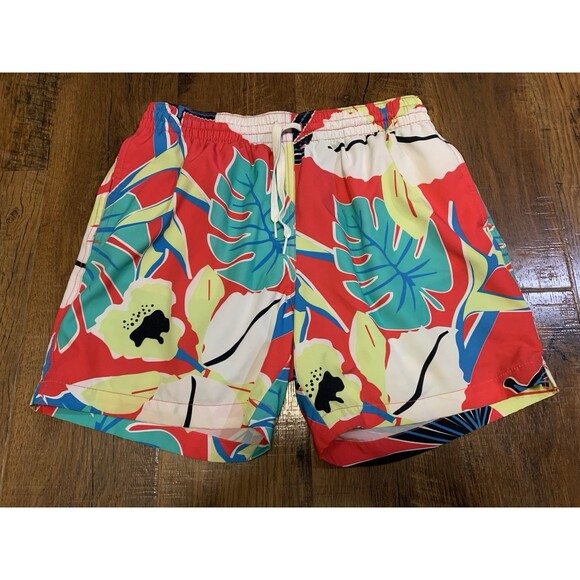 Chubbies Hawaiian Classic Swim Trunks 5.5” Inseam Mens Size Medium - Picture 1 of 5